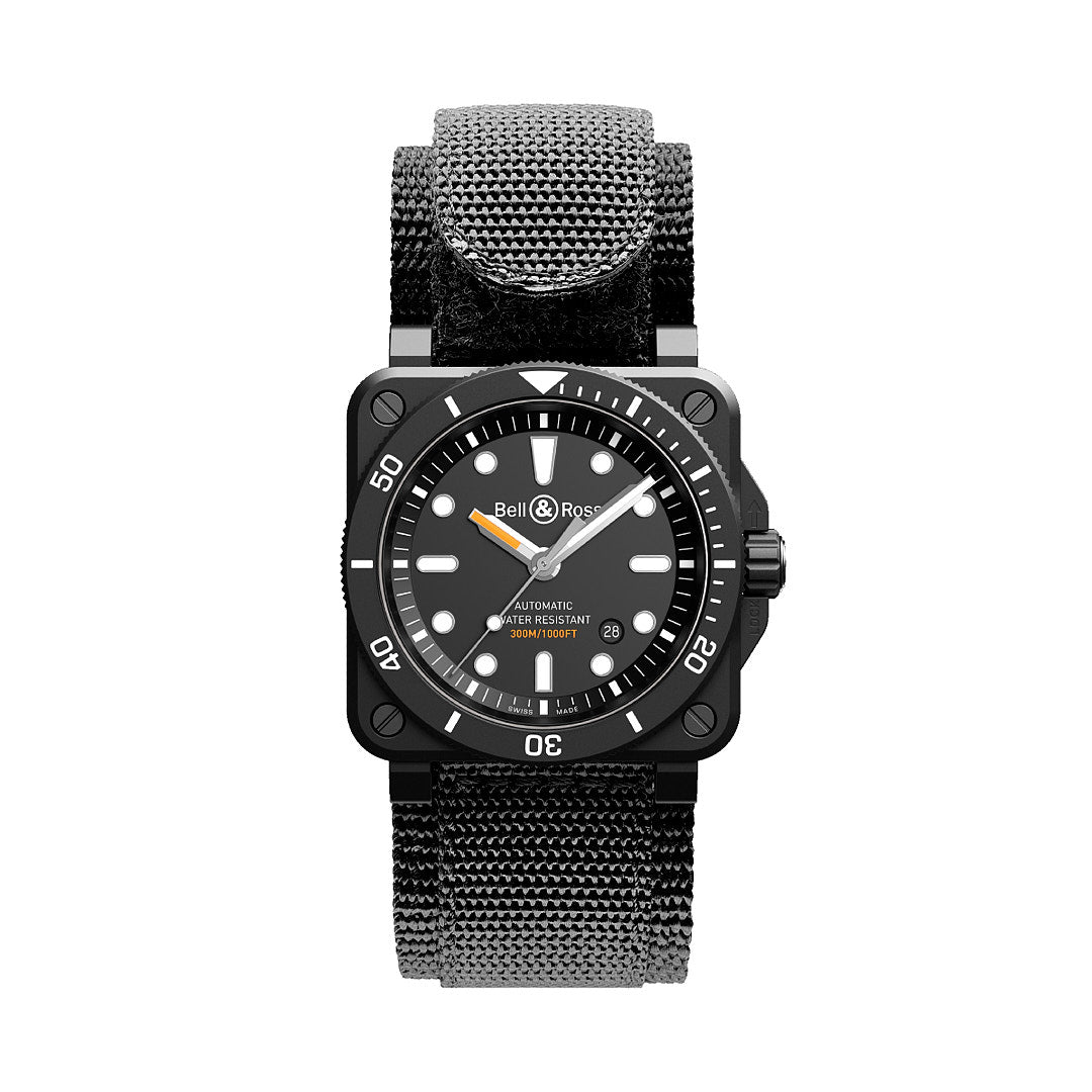 Bell & Ross BR 03-92 Diver Black Matte Watches 42 mm