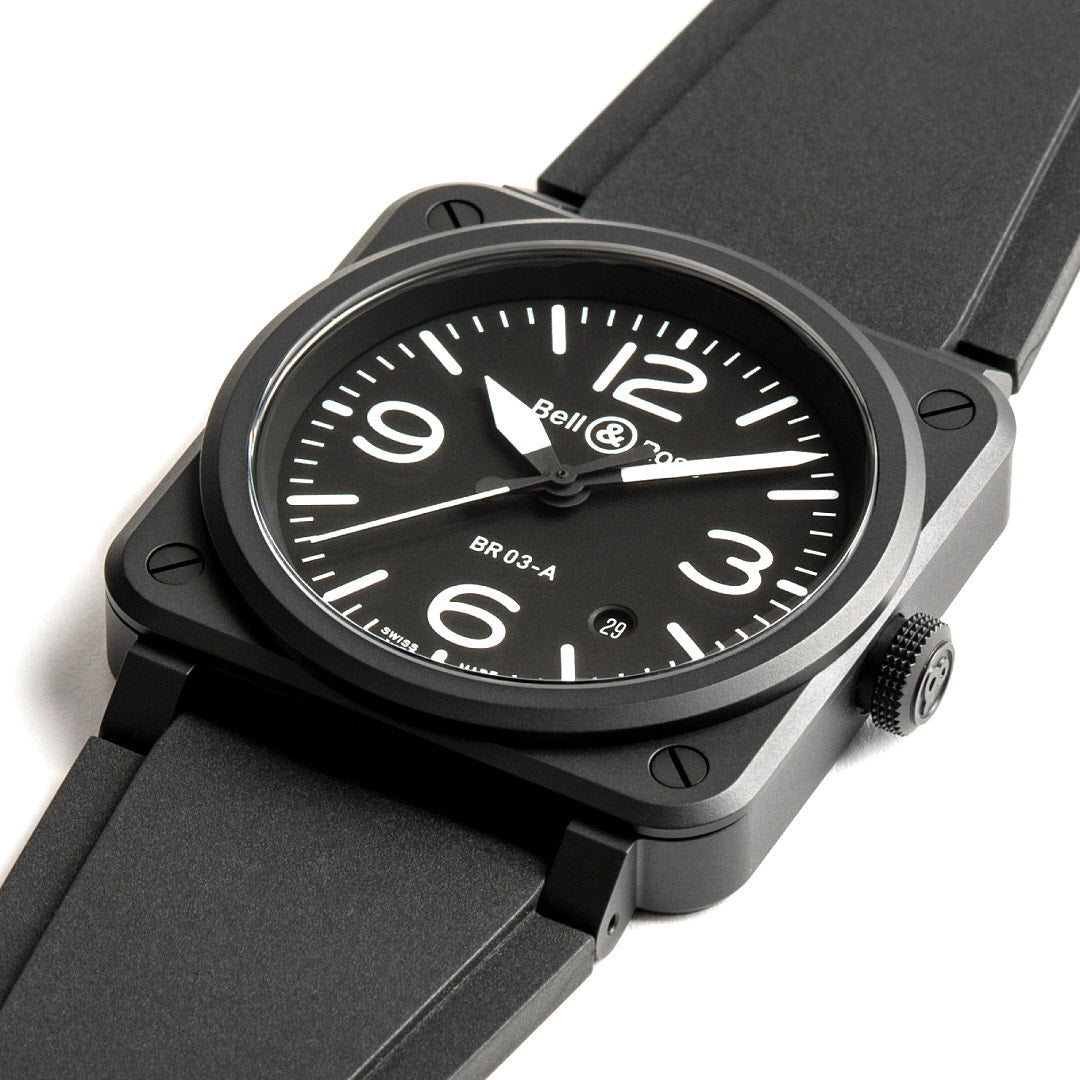 Bell & Ross BR 03 Black Matte Watches 41 mm