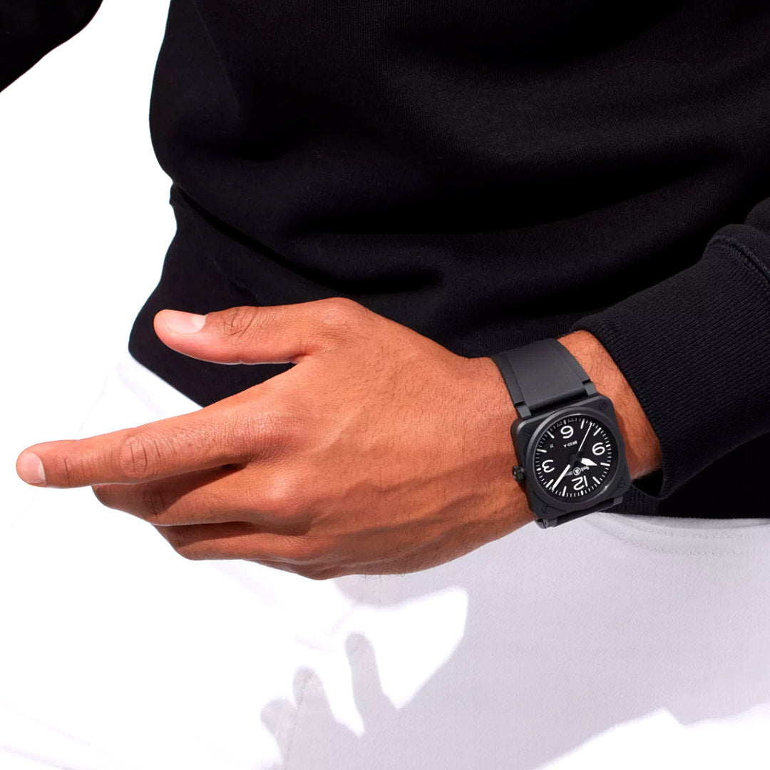 Bell & Ross BR 03 Black Matte Watches 41 mm