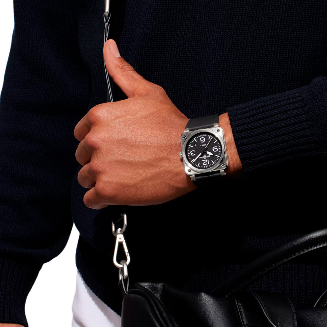 Bell & Ross BR 03 Black Steel Watches 41 mm