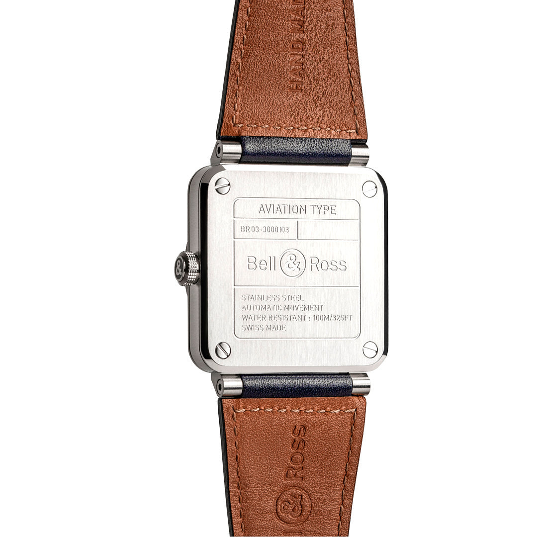 Bell & Ross BR 03 Blue Steel Watches 41 mm