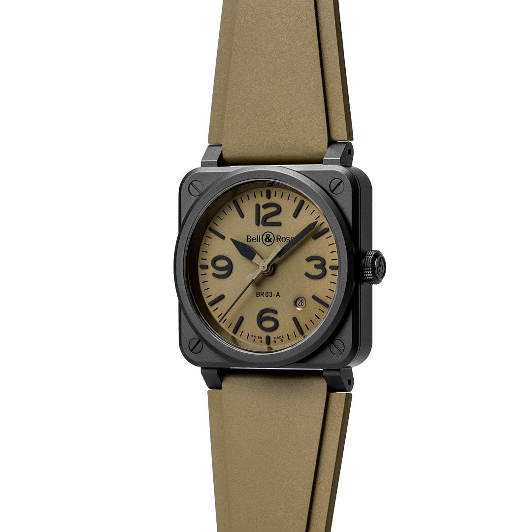 Bell & Ross BR 03 Military Ceramic Watches 41 mm