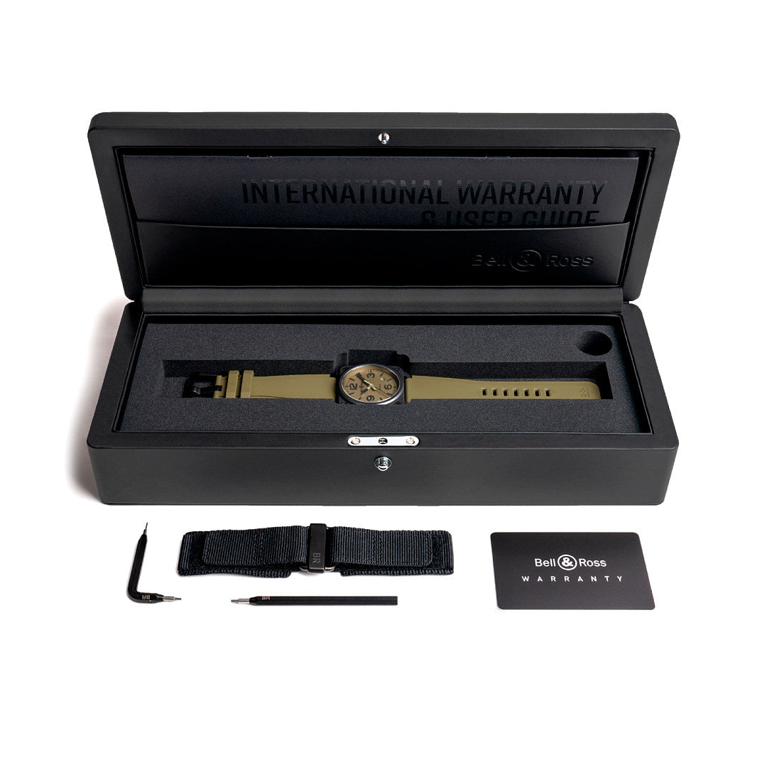 Bell & Ross BR 03 Military Ceramic Watches 41 mm