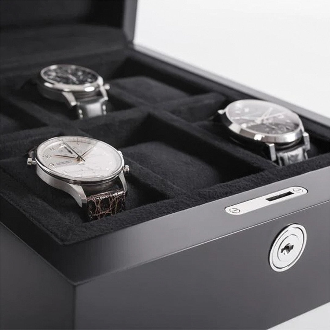 Buben & Zorweg Neo Case 6 Watch Winders Matte Carbon