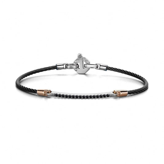 Baraka 316L Bracelet BR361011RODN — Luxury Men's Jewelry and Gifts