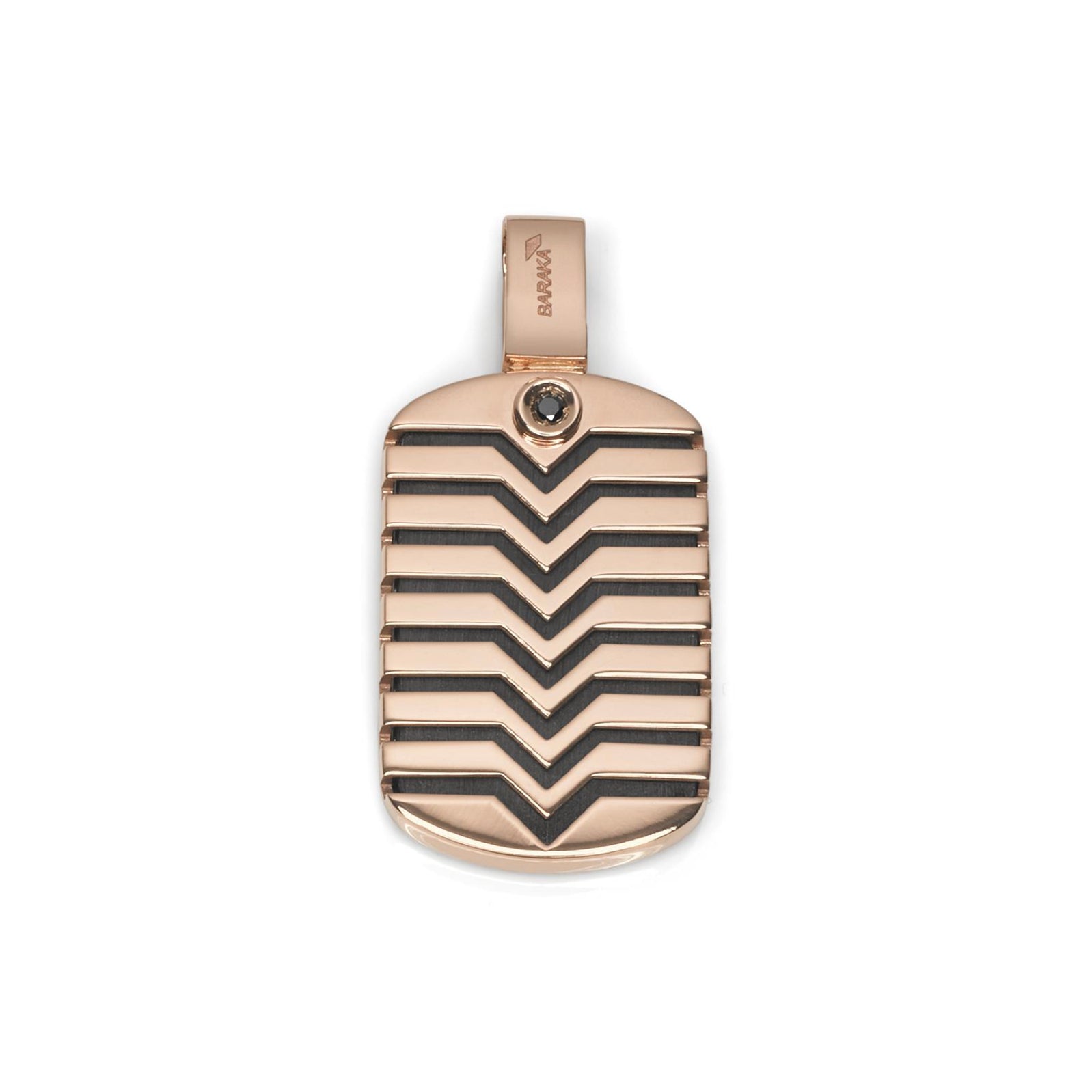 Baraka Cage Pendant CI281241RODN-03 — Luxury Men's Jewelry and Gifts