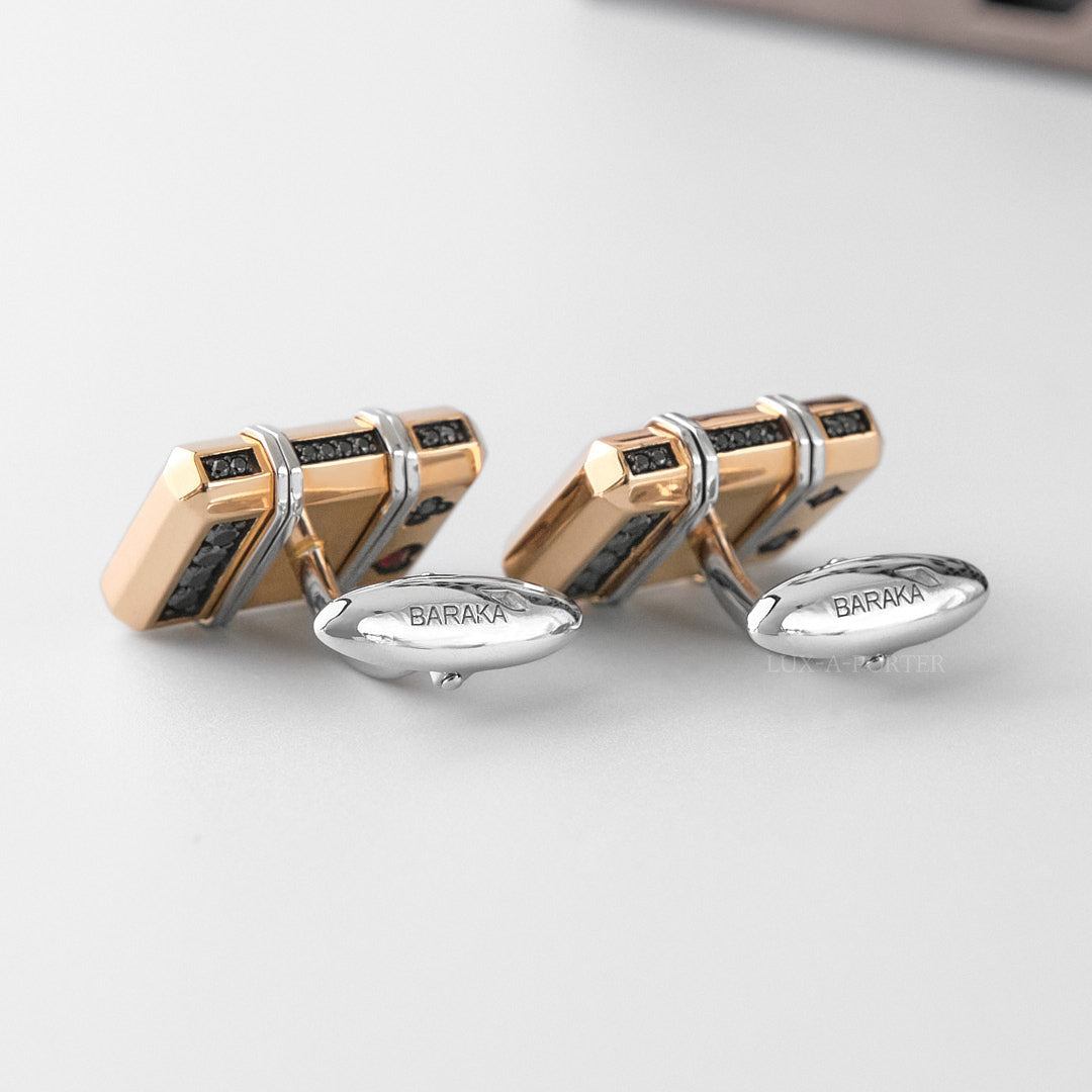 Baraka Casino Cufflinks PS292331RODN-96
