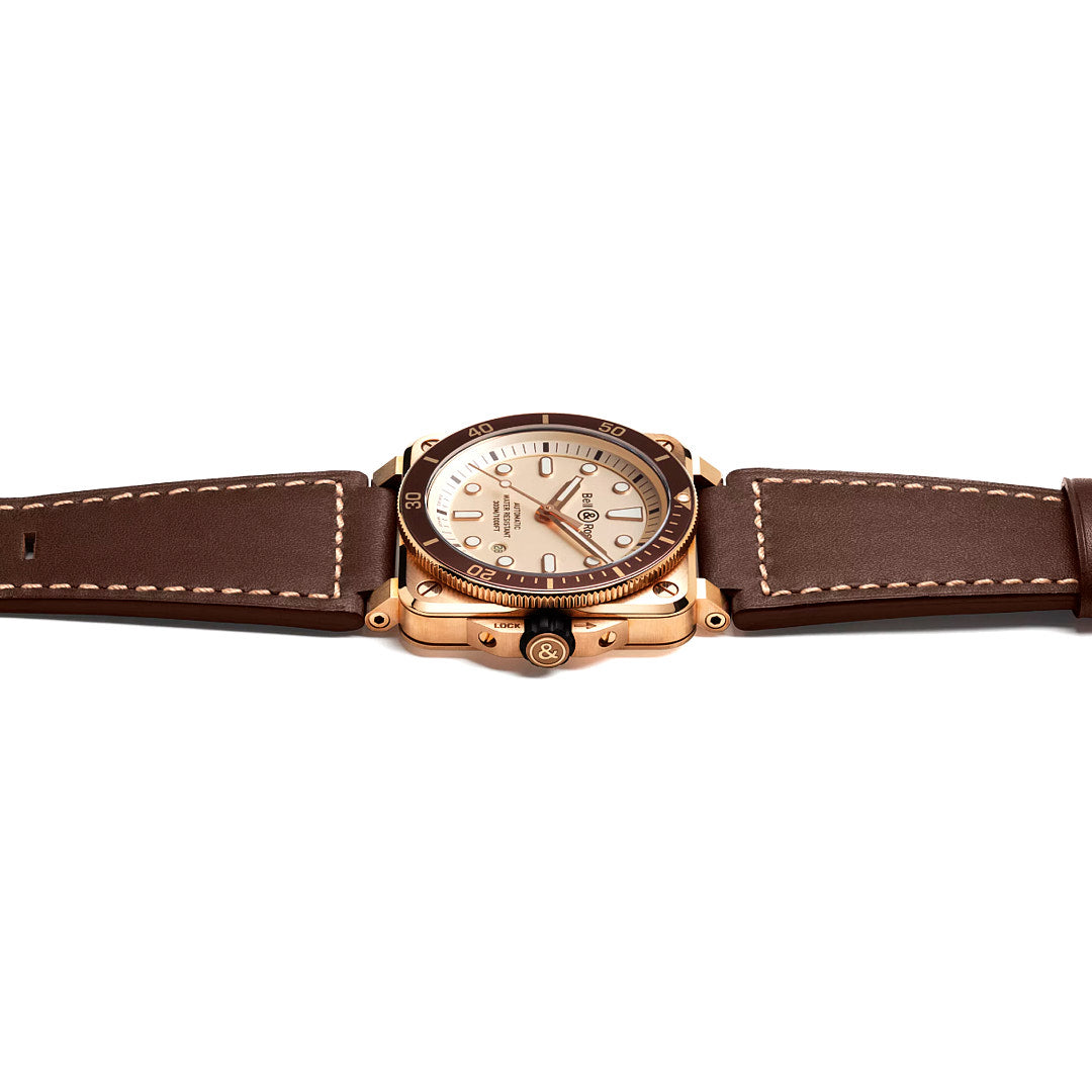 Bell & Ross BR 03-92 Diver White Bronze Watches 42 mm