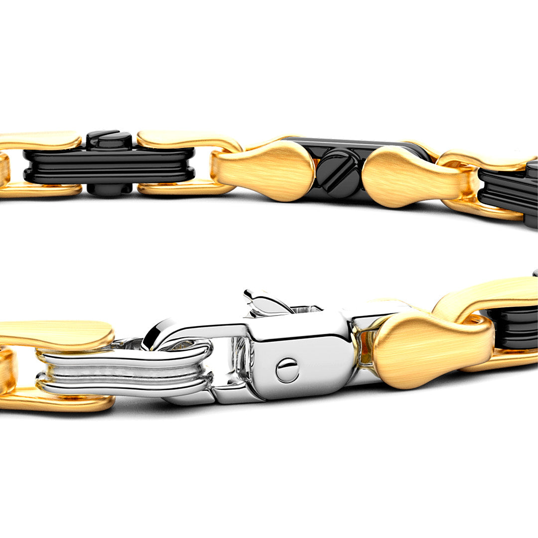 Zancan Ceramik Gold Bracelet KB037G-N