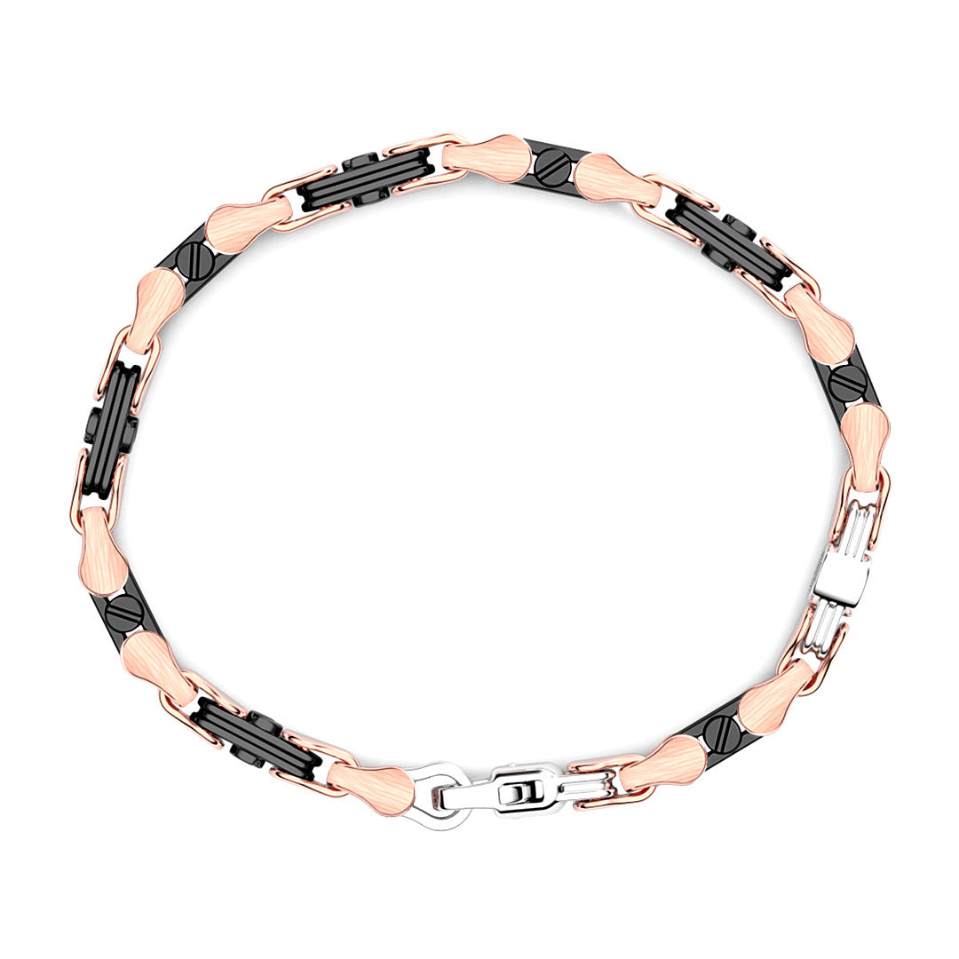 Zancan Ceramik Gold Bracelet KB037R-N