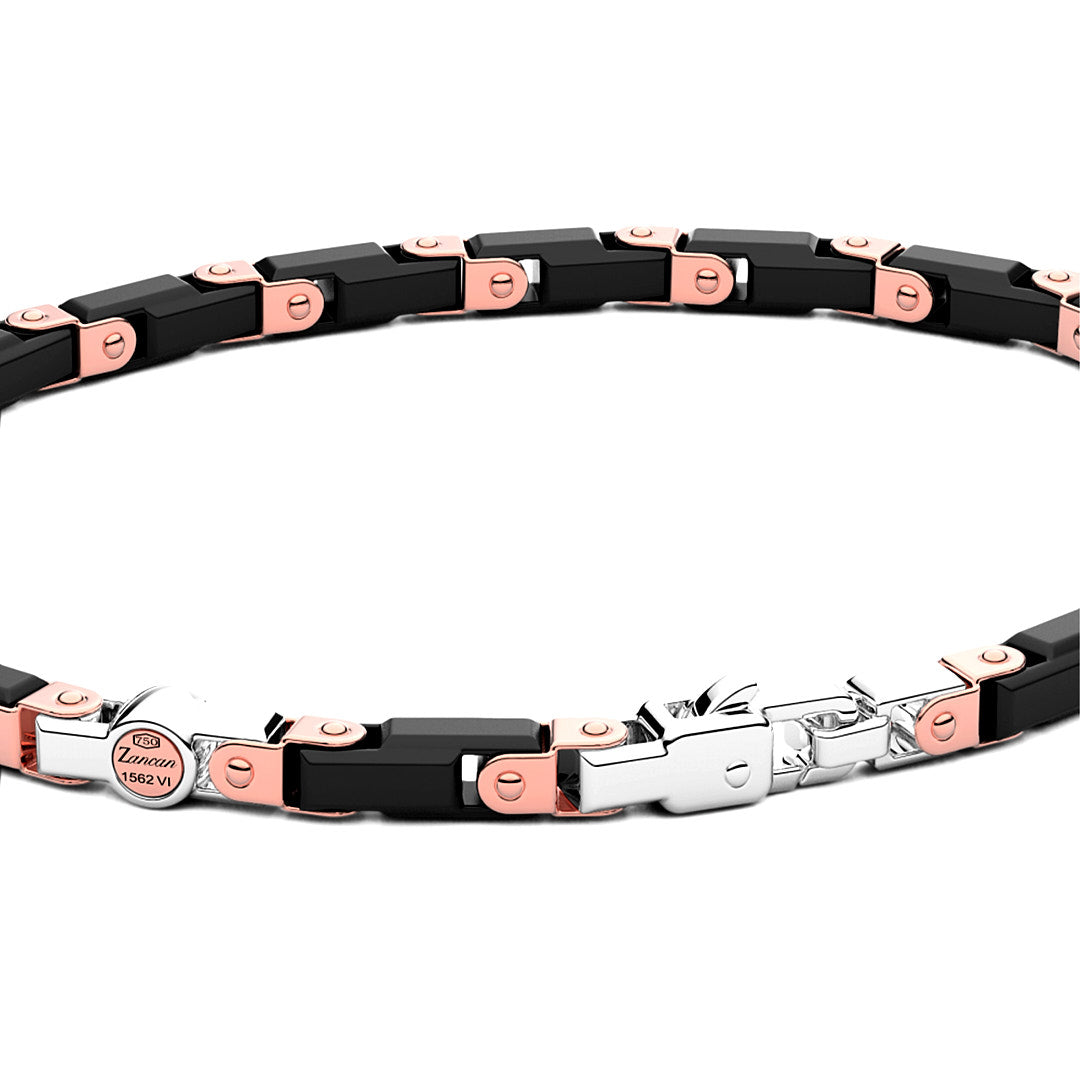 Zancan Ceramik Gold Bracelet KB040R-N