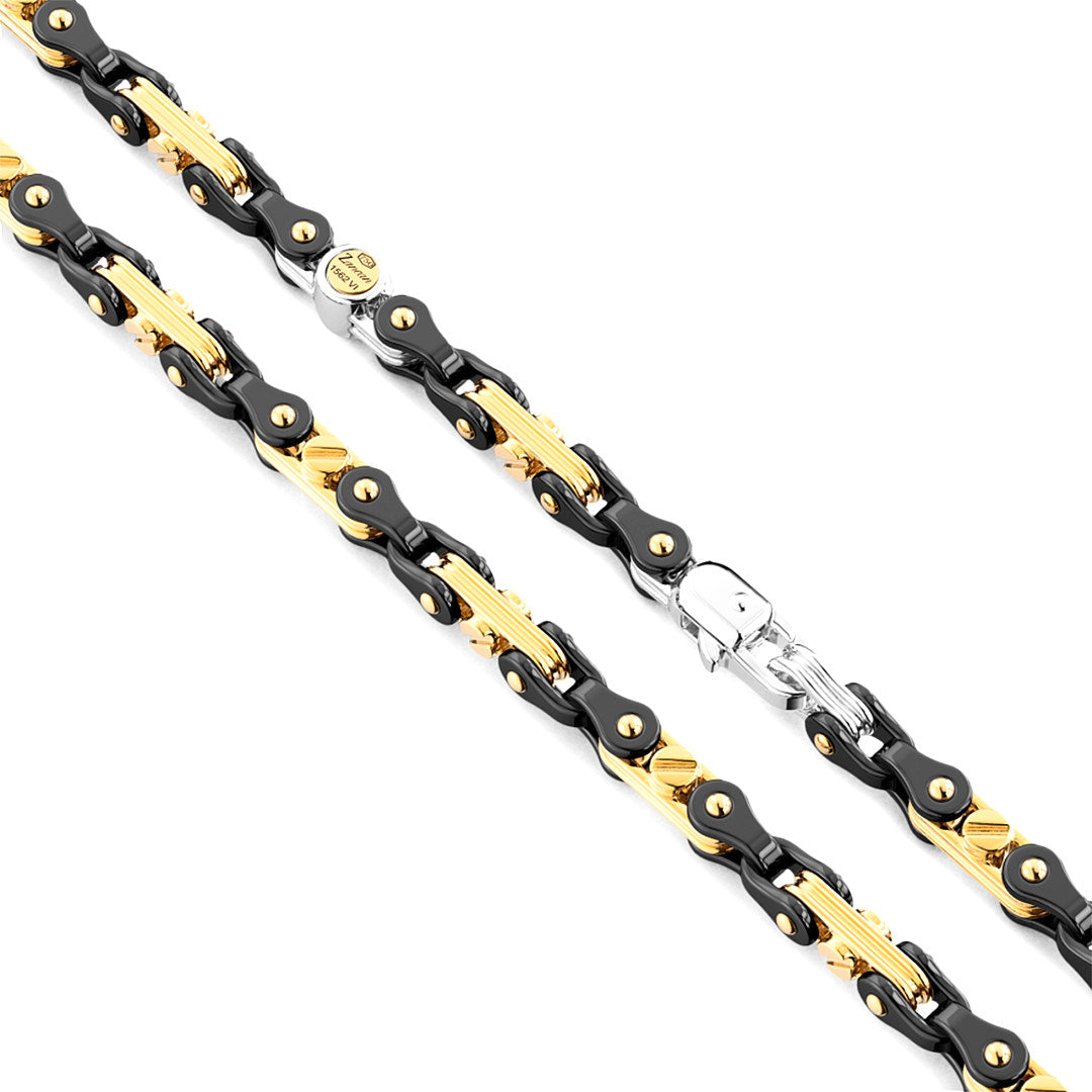 Zancan Ceramik Gold Chain KC055G-N