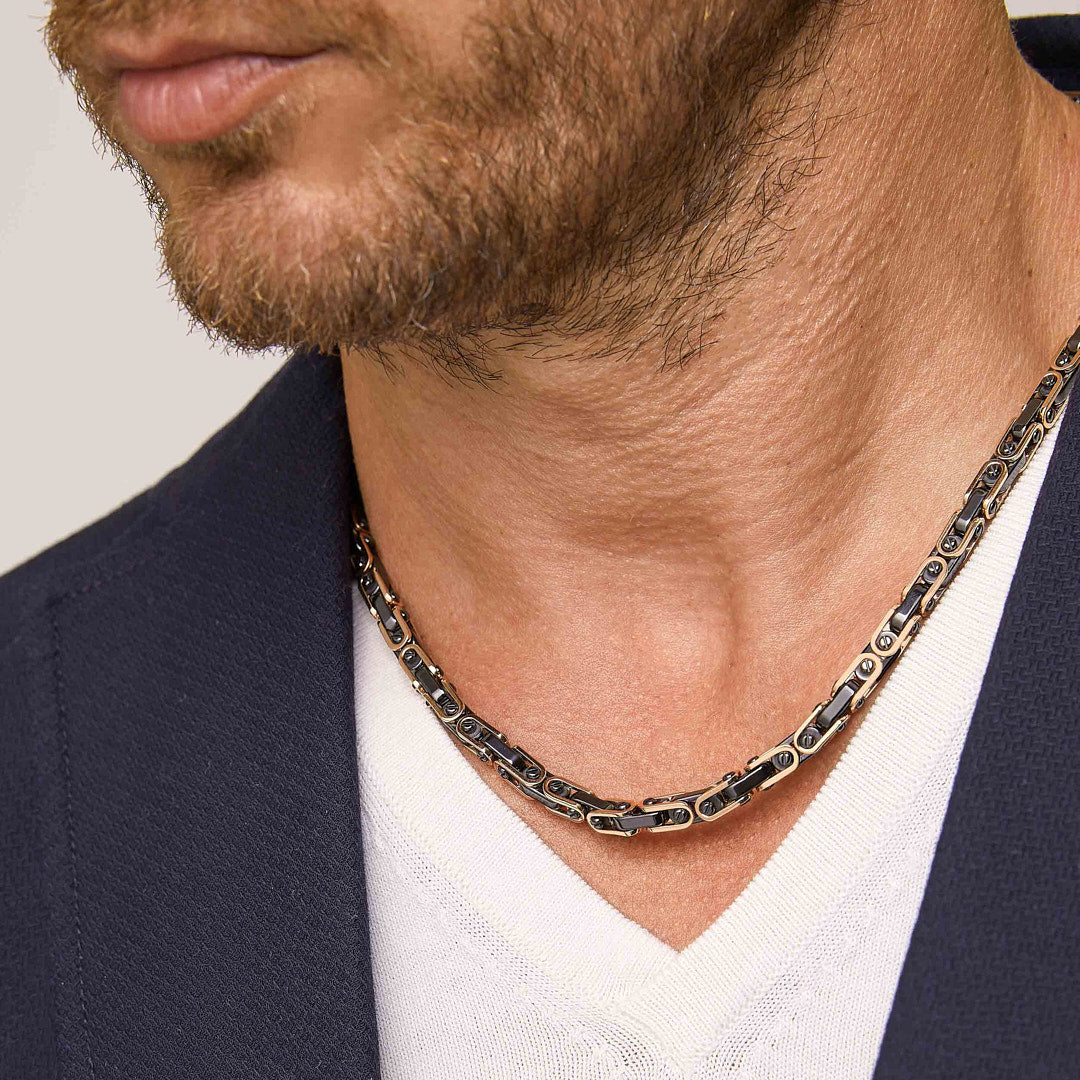 Zancan Ceramik Gold Chain KC058R-N