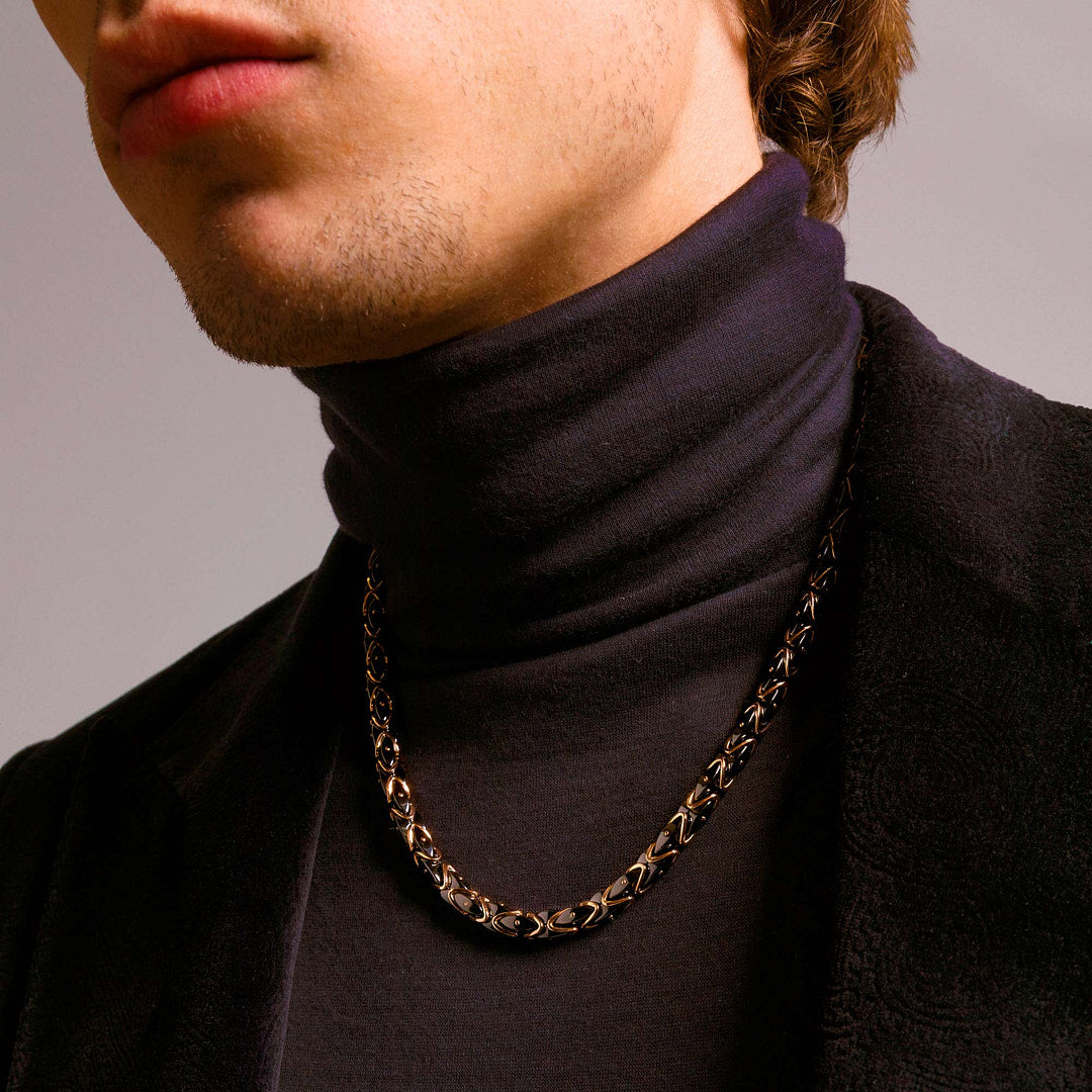 Zancan Ceramik Gold Chain KC059R-N