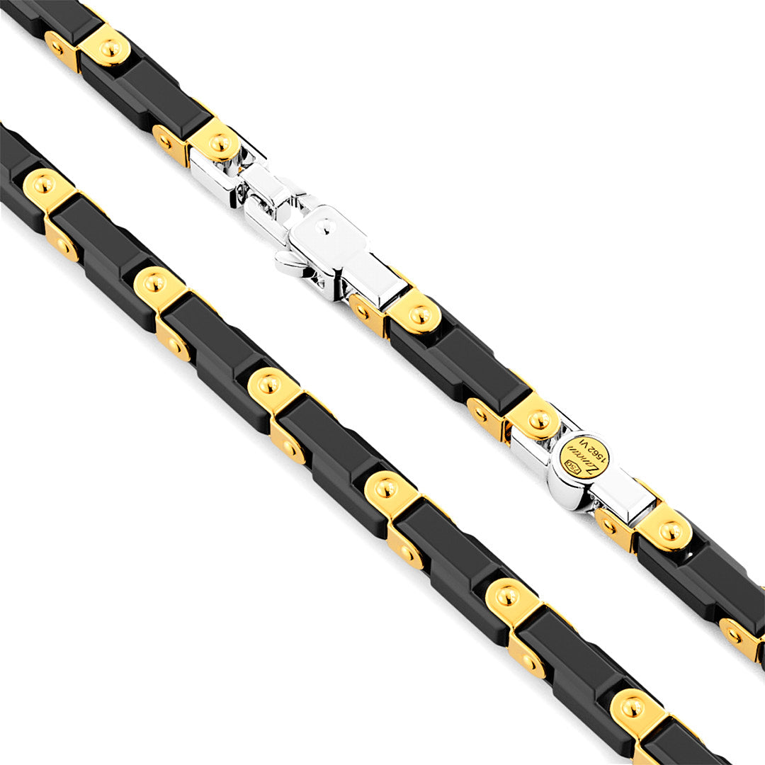 Zancan Ceramik Gold Chain KC060G-N