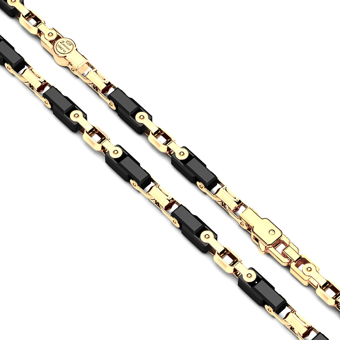 Zancan Ceramik Gold Chain KC061G-N