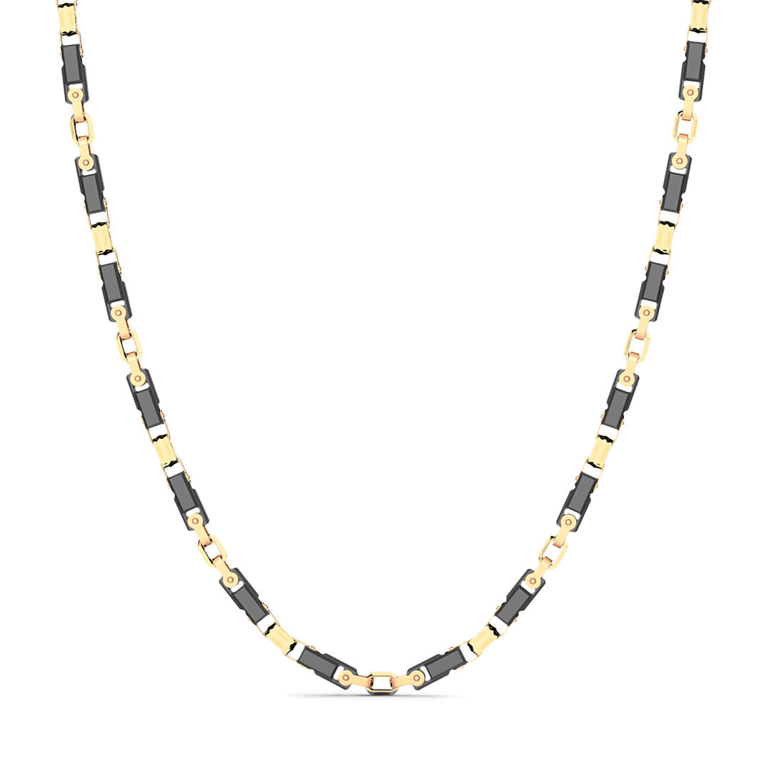 Zancan Ceramik Gold Chain KC061G-N