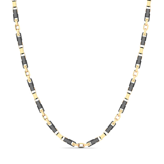 Zancan Ceramik Gold Chain KC061G-N