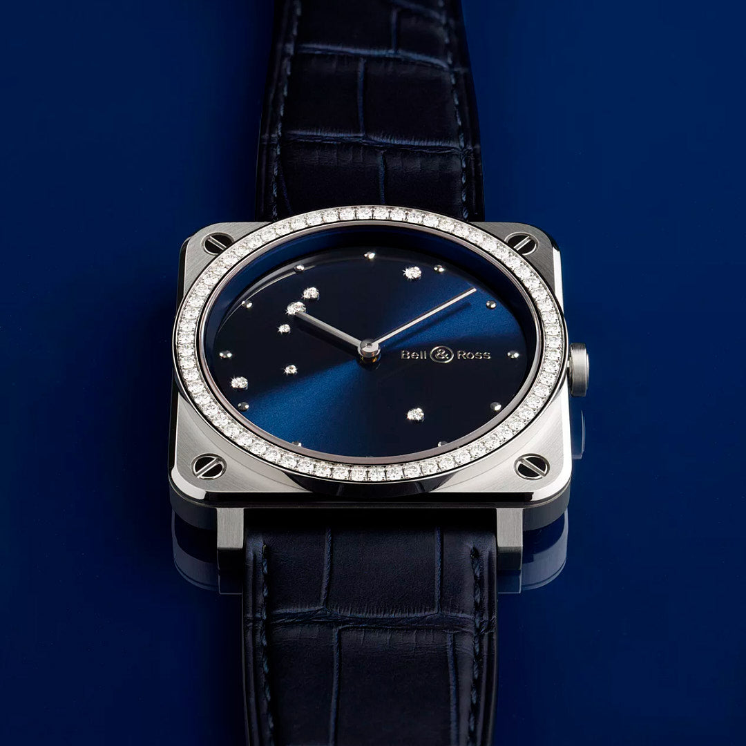 Bell & Ross BR S Blue Diamond Eagle Diamonds Watches 39 mm