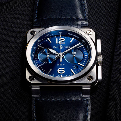 Bell & Ross BR 03-94 Blue Steel Watches 42 mm