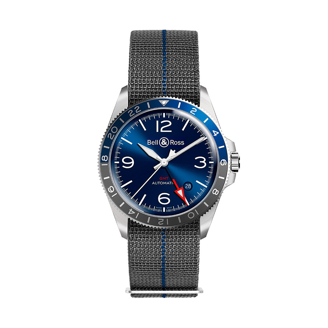 Bell & Ross BR V2-93 GMT Blue 41 mm