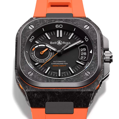 Bell & Ross BR-X5 Carbon Orange Watches 41 mm