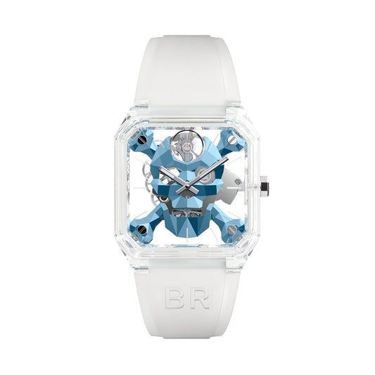 Bell & Ross BR 01 Cyber Skull Sapphire Ice Blue 45 mm