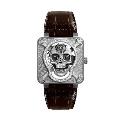 Bell & Ross BR 01 Laughing Skull Light Diamond 46 mm