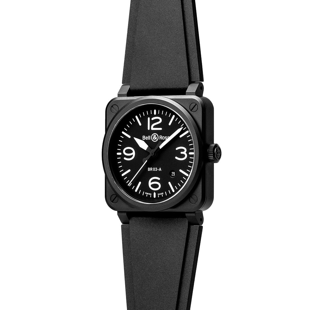 Bell & Ross BR 03 Black Matte Watches 41 mm