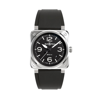 Bell & Ross BR 03 Black Steel Watches 41 mm
