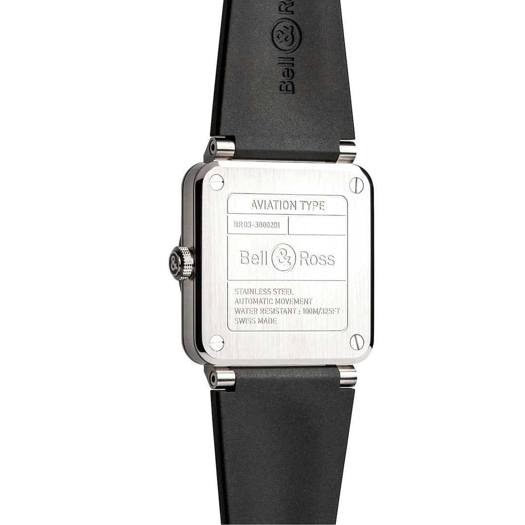 Bell & Ross BR 03 Black Steel Watches 41 mm