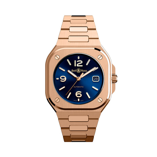 Bell & Ross BR 05 Blue Gold Watches 40 mm