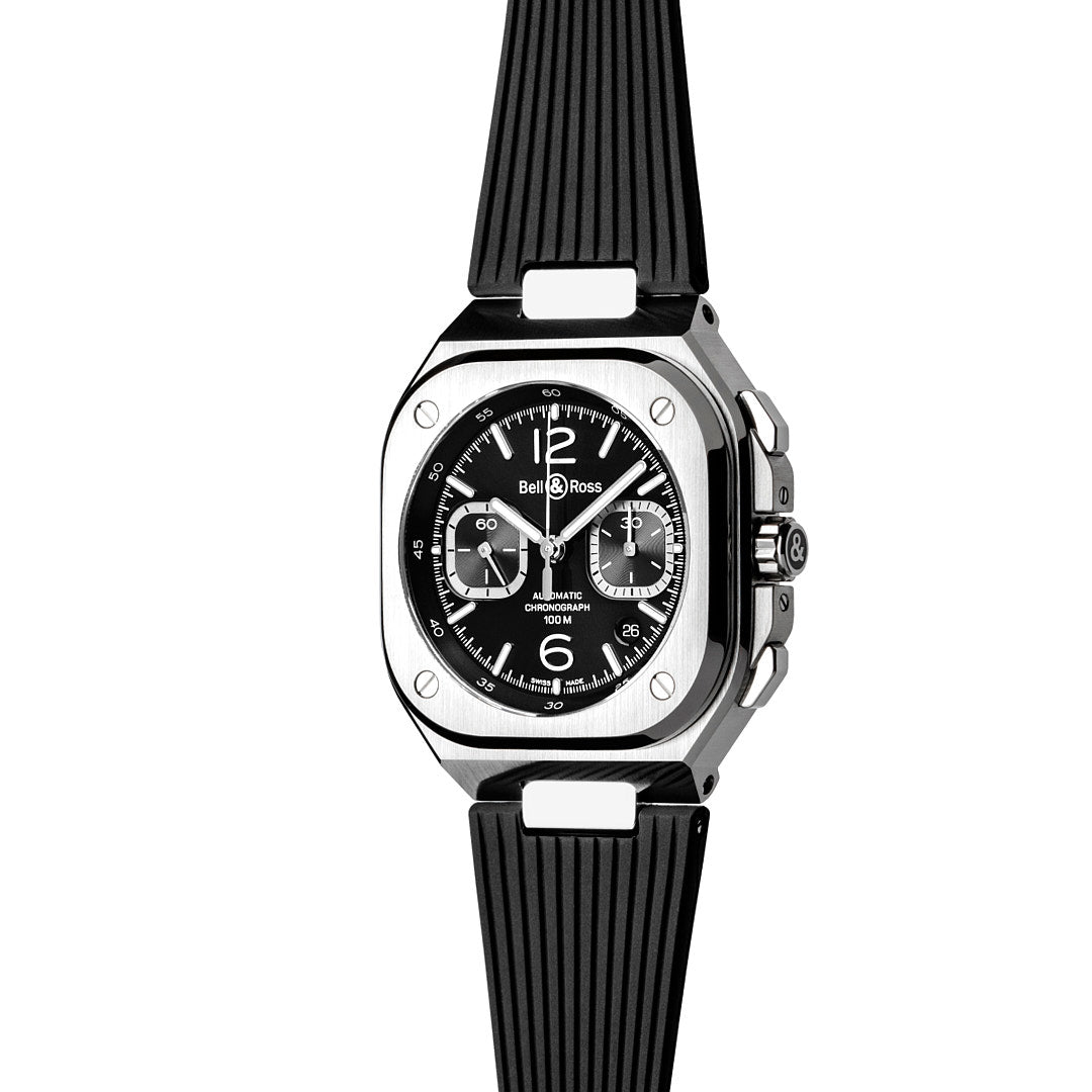 Bell & Ross BR 05 Chrono Black Steel 42 mm