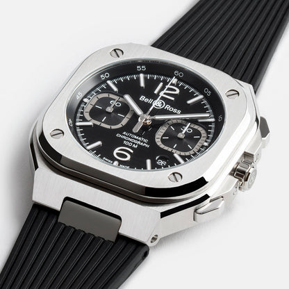 Bell & Ross BR 05 Chrono Black Steel 42 mm