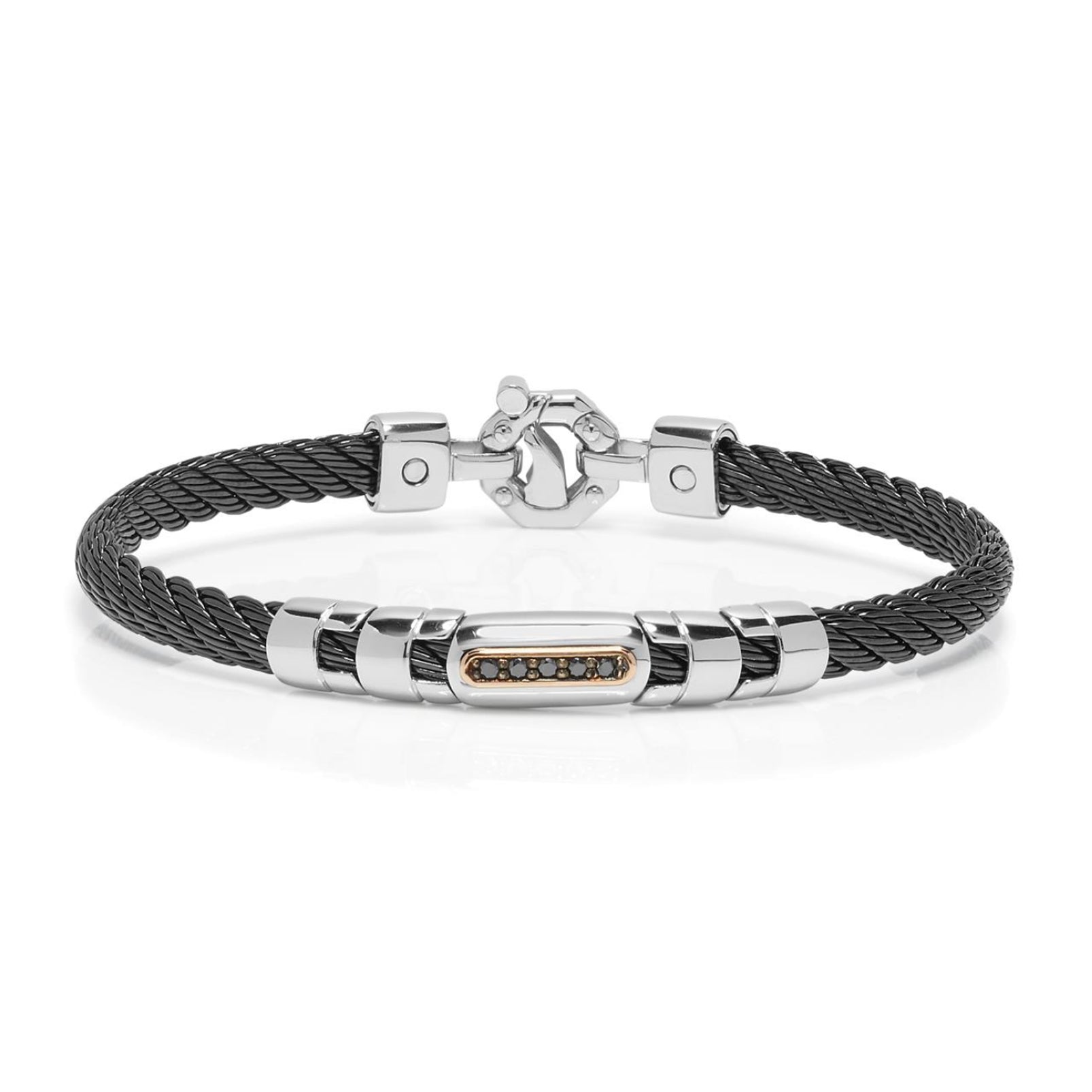 Baraka 316L Bracelet BR332011RODN-10 — Luxury Men's Jewelry and Gifts