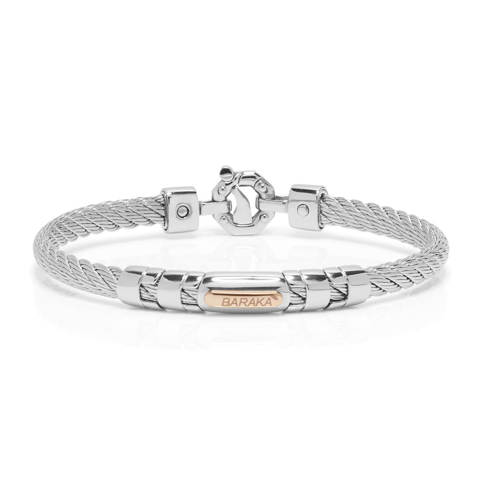 Baraka 316L Bracelet BR332051ROAC-02 — Luxury Men's Jewelry and Gifts