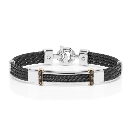 Baraka 316L Bracelet BR332101RODN-20 — Luxury Men's Jewelry and Gifts