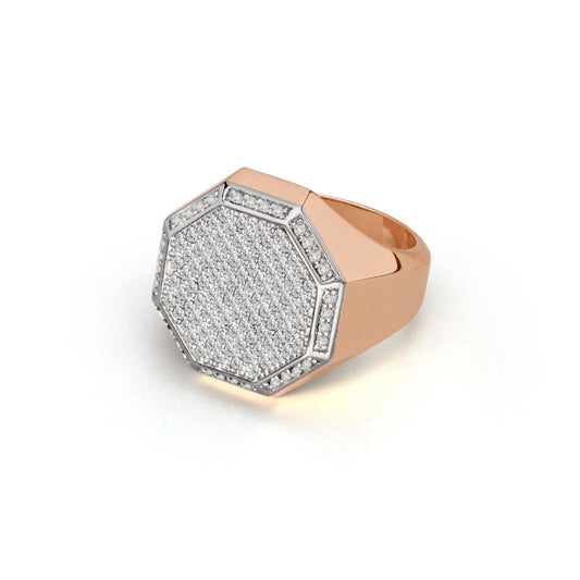 Baraka Diamonds Ring AN353041RBDB — Luxury Men's Jewelry and Gifts