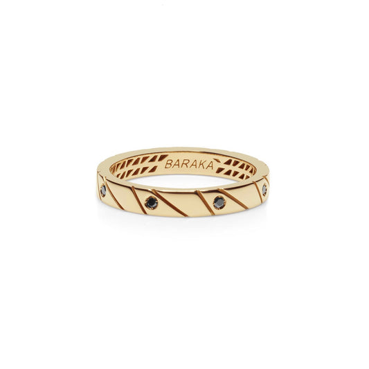 Baraka Logo Ring AN311001GIDN-16