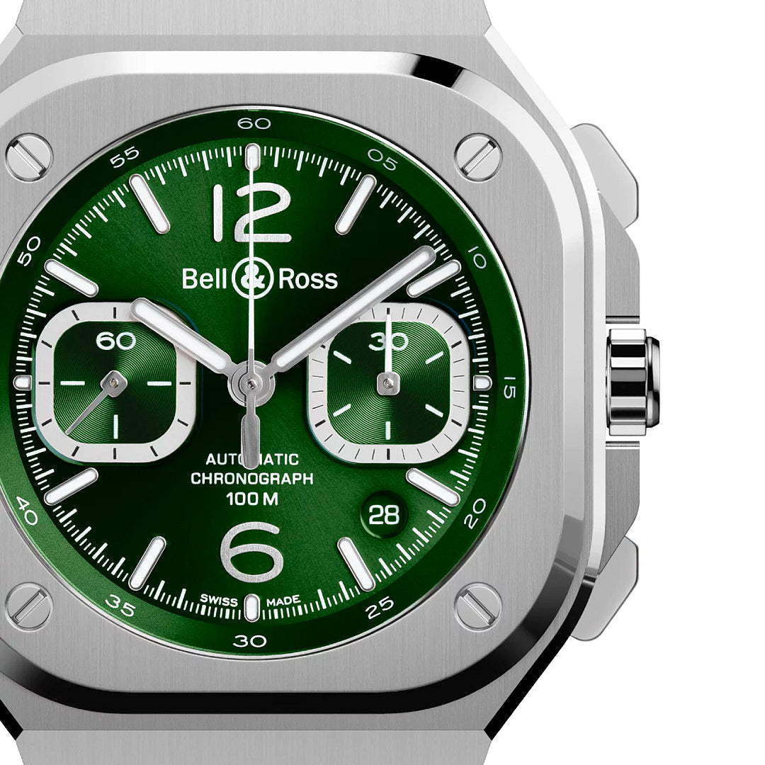 Bell & Ross BR 05 Chrono Green Steel 42 mm