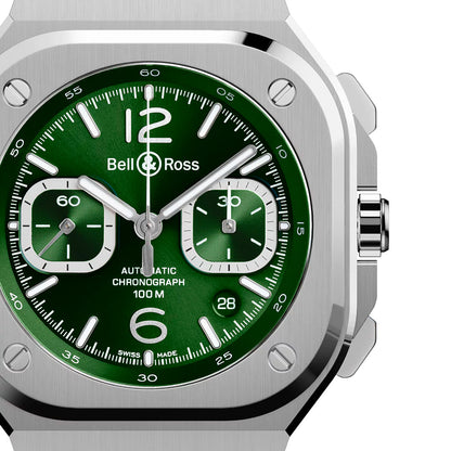 Bell & Ross BR 05 Chrono Green Steel 42 mm