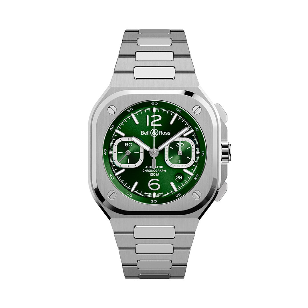 Bell & Ross BR 05 Chrono Green Steel 42 mm