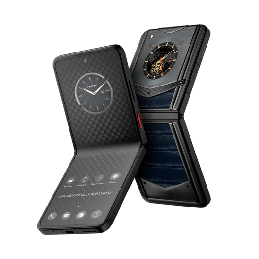 VERTU IRONFLIP NAVY BLUE ALLIGATOR SKIN