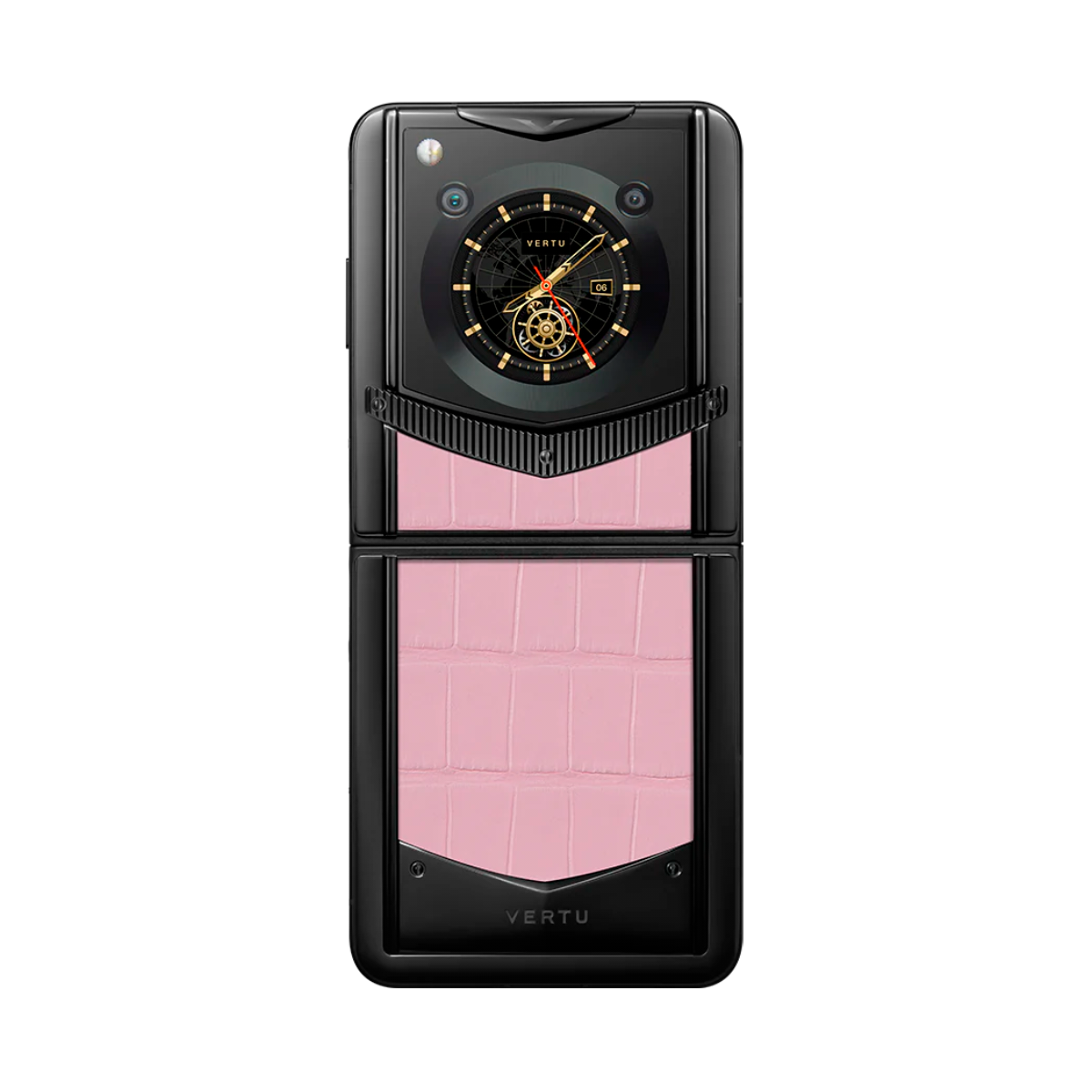 VERTU IRONFLIP SAKURA PINK ALLIGATOR SKIN