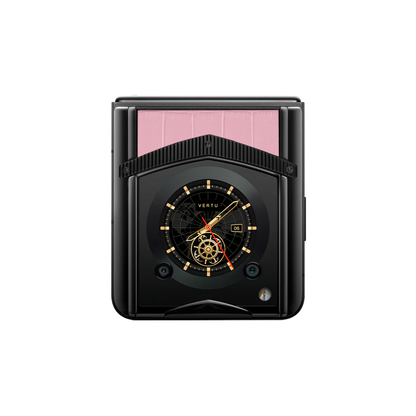 VERTU IRONFLIP SAKURA PINK ALLIGATOR SKIN