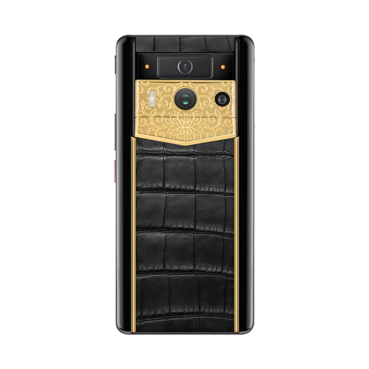 VERTU METAVERTU 2 PHONE WEB3 AI BLACK ALLIGATOR SKIN(GOLD)