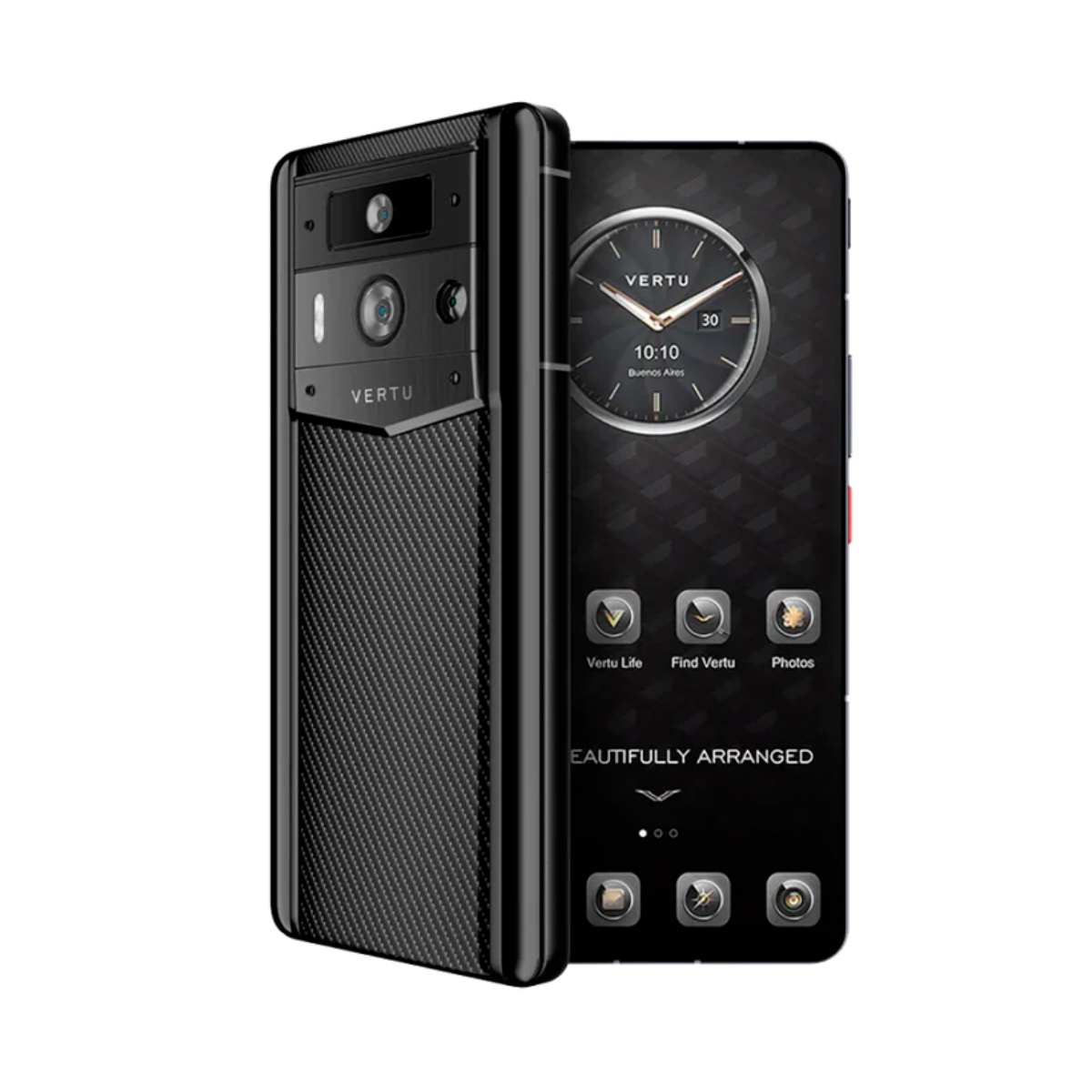 VERTU METAVERTU 2 PHONE WEB3 AI BLACK CARBON FIBER