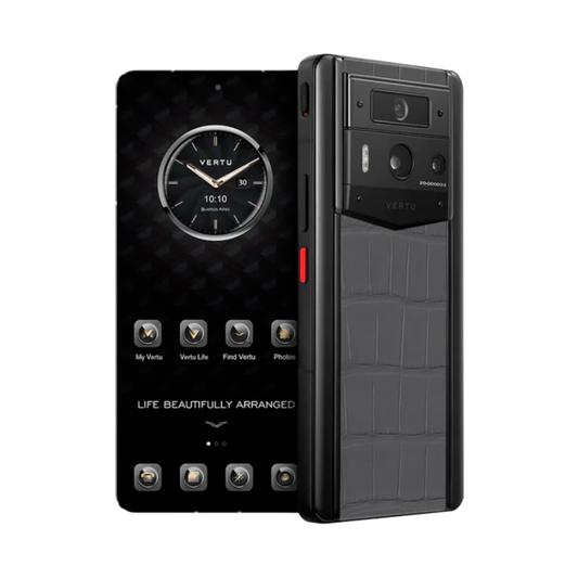 VERTU METAVERTU 2 PHONE WEB3 AI GREY ALLIGATOR SKIN