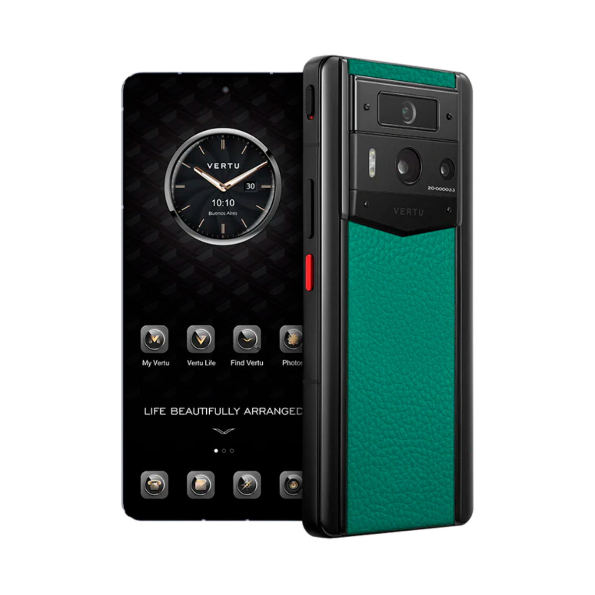 VERTU METAVERTU 2 PHONE WEB3 AI VERONA GREEN CALFSKIN