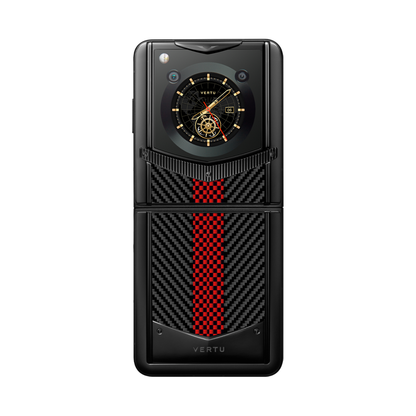 VERTU IRONFLIP CARBON TEXTURE AUSPICIOUS PHOENIX